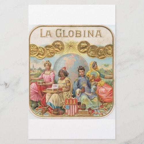 La Globina Cigar Label Stationery