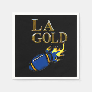 LA GOLD  NAPKINS