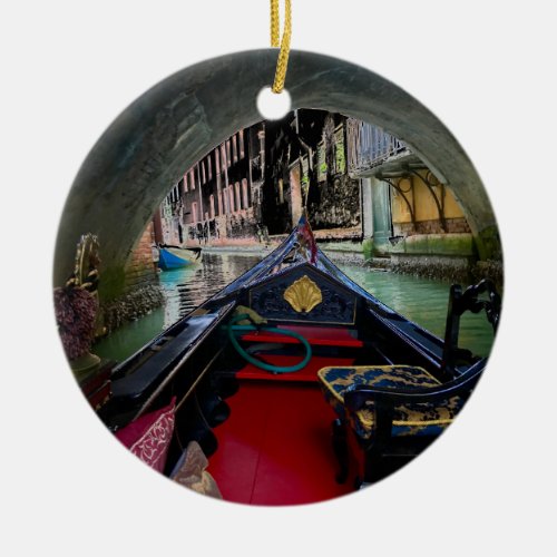 La Gondola Ceramic Ornament