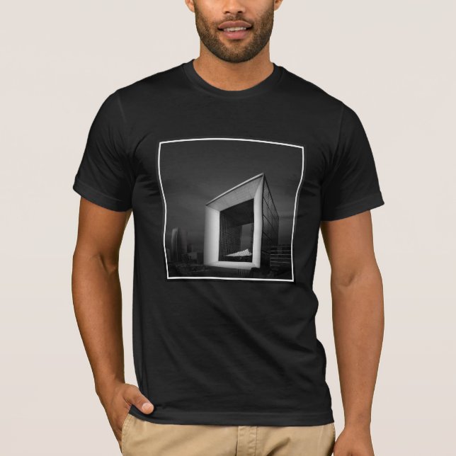 La Grande Arche de la Fraternite, Paris, France T-Shirt (Front)