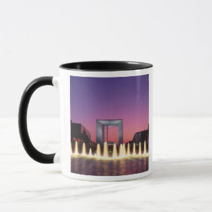 La Grande Arche, La Defense, Paris, France Mug