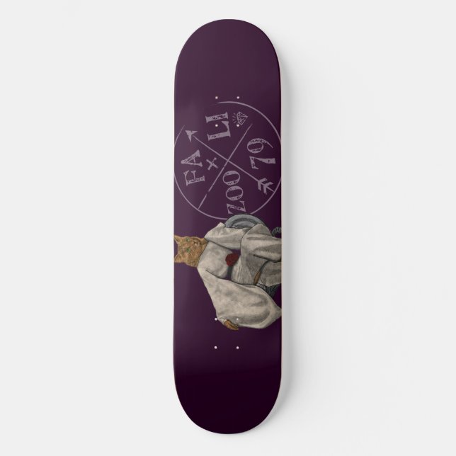 La Grande Dame, Couture Kitty Skateboard (Front)