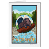 La Grande, OregonBeaver and Trees (Front)