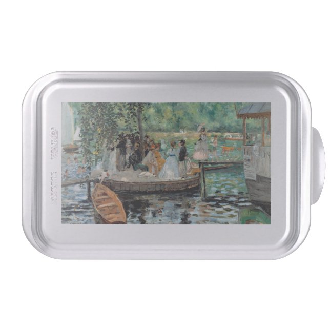 La Grenouillère Auguste  Renoir   Cake Pan (Front)