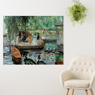 La Grenouillère Auguste Renoir Foam Board