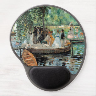 La Grenouillère Auguste Renoir Gel Mouse Pad