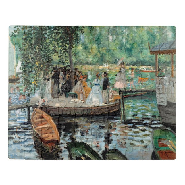 La Grenouillère Auguste  Renoir   Jigsaw Puzzle (Puzzle Horizontal)