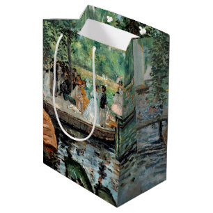 La Grenouillère Auguste  Renoir   Medium Gift Bag