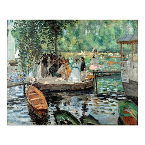 La Grenouillre Auguste  Renoir   Photo Print