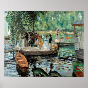 La Grenouillère Auguste Renoir Poster