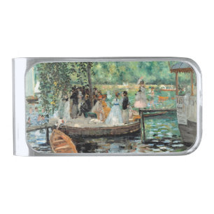 La Grenouillère Auguste Renoir Silver Finish Money Clip