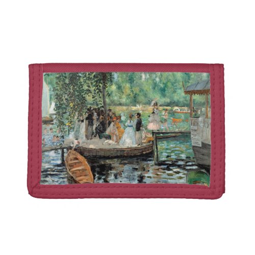 La Grenouillre Auguste  Renoir   Trifold Wallet