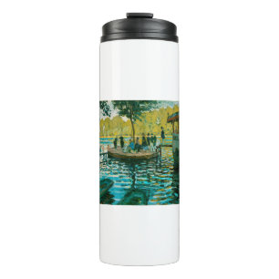 La Grenouillere - Claude Monet - 1869 Thermal Tumbler