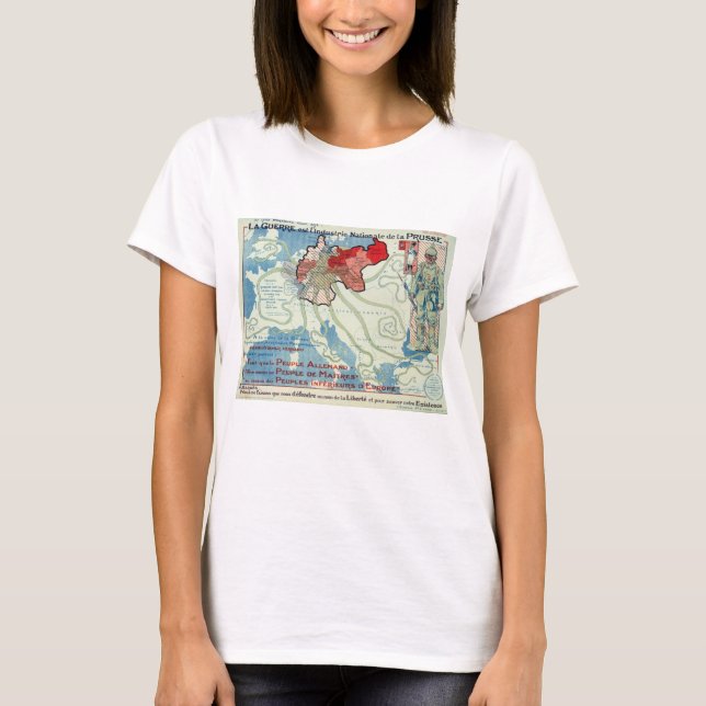 La Guerre est l'Industrie Nationale de la Prusse T-Shirt (Front)