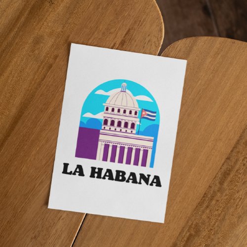 La Habana Cuba Vintage    Postcard