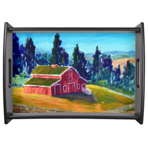 La Honda Red Barn Serving Tray