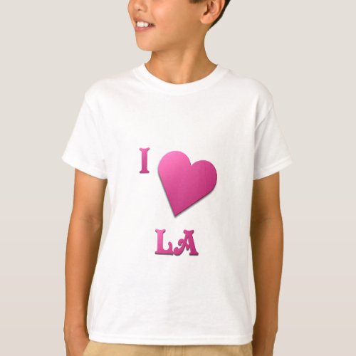 LA __ Hot Pink T_Shirt