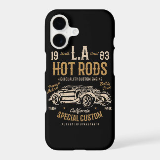 LA Hot Rods California Custom Engine iPhone 17 Case
