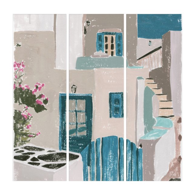 La Isla II Triptych (Front)