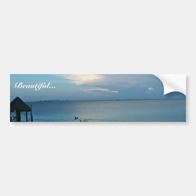 La Isla Mujeres Bumper Sticker (Front)