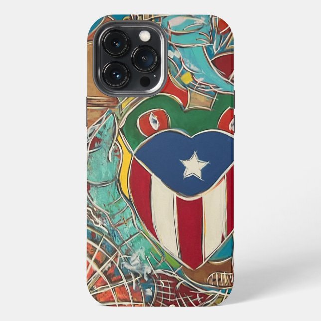 La Isla - Puerto Rico Iphone Case (Back)