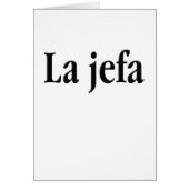 La jefa (Front)