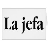 La jefa (Front Horizontal)