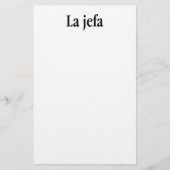 La jefa (Front)