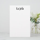 La jefa (Standing Front)