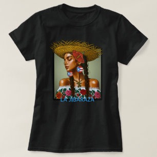 La Jíbaraza – Puerto Rican Jíbara Art • Boricua T-Shirt