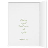 La Jirafa, tarjeta (Inside (Left))