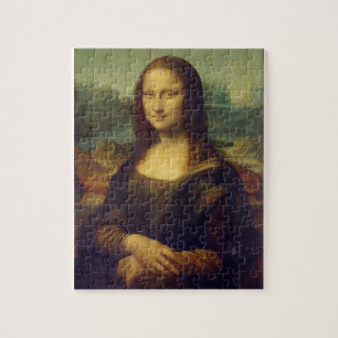 La Joconde - Portrait of Mona Lisa - Leonard of Vi Jigsaw Puzzle