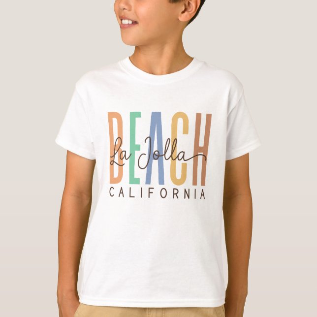 La Jolla Beach California (Sands) T-Shirt (Front)