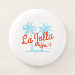 La Jolla Beach San Diego California Vintage Coral Wham-O Frisbee
