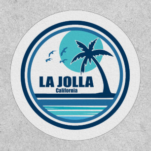 La Jolla California Palm Tree Birds Patch