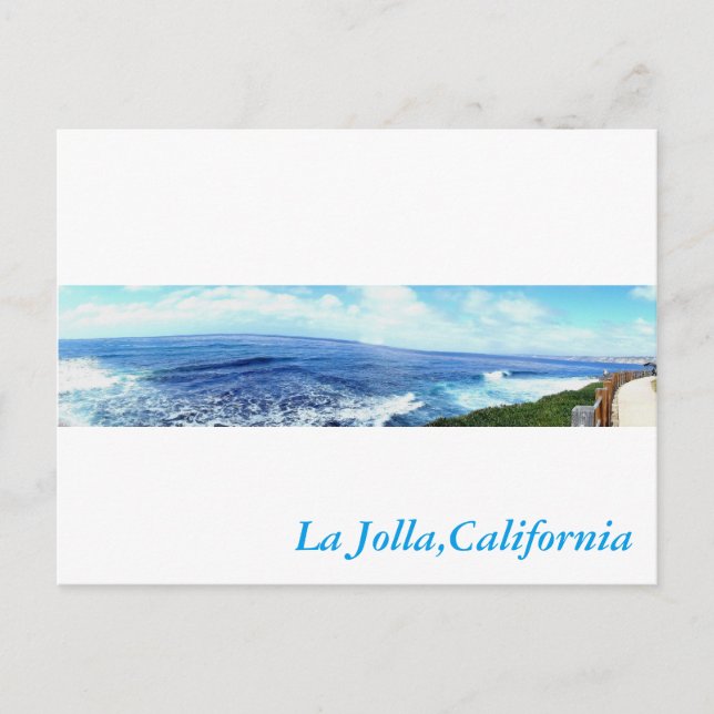 La Jolla California Postcard (Front)
