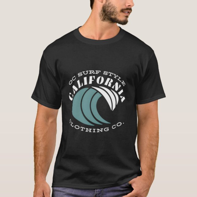 La Jolla California Sunset Circle T-Shirt (Front)