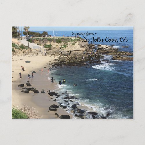 La Jolla Cove California Postcard