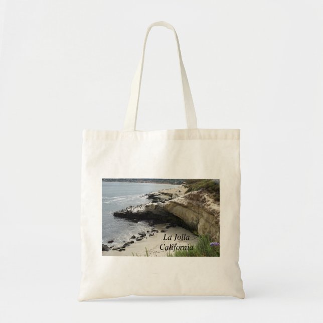 La Jolla Cove in California Tote Bag (Front)