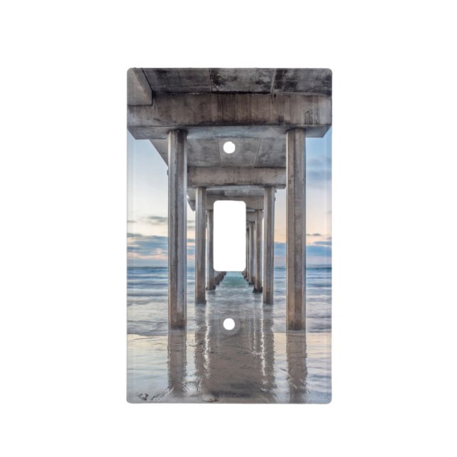 La Jolla, Scripps Pier Light Switch Cover (Front)