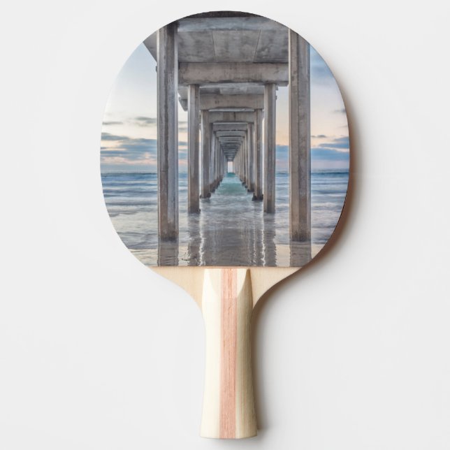 La Jolla, Scripps Pier Ping-Pong Paddle (Front)