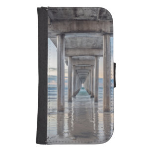 La Jolla, Scripps Pier Samsung S4 Wallet Case