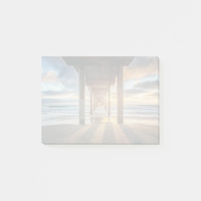 La Jolla, Scripps'S Pier At Sunset | San Diego Post-it Notes (Front)