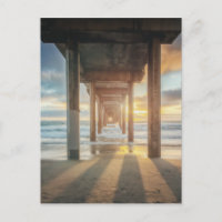 La Jolla, Scripps'S Pier At Sunset | San Diego