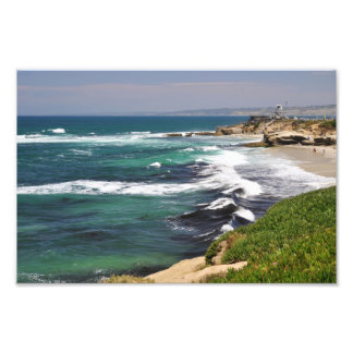 La Jolla shoreline Photo Print