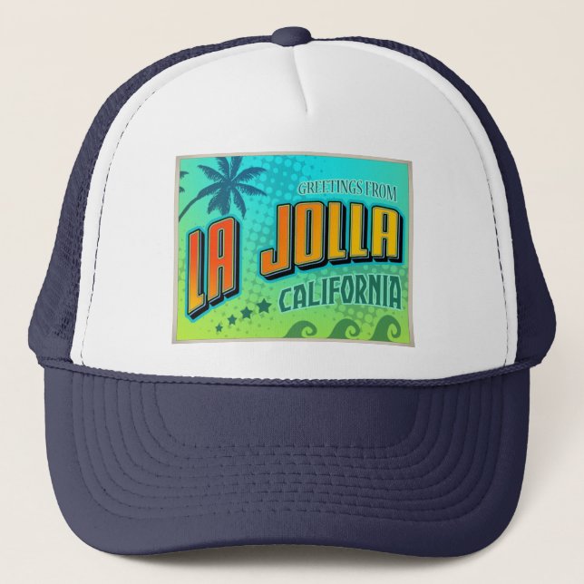 LA JOLLA TRUCKER HAT (Front)