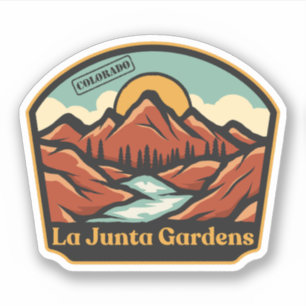 La Junta Gardens, Colorado Sticker