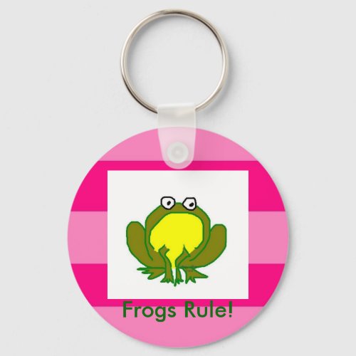 La Kermese Frog Keychain