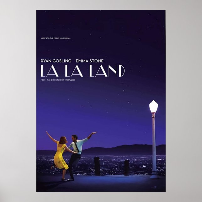 La La Land Movie Poster (Front)