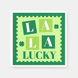 La La Lucky St. Patrick’s Day Napkins